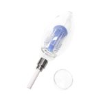 8″ Light Bulb Dab Straw Kit Tree Perc