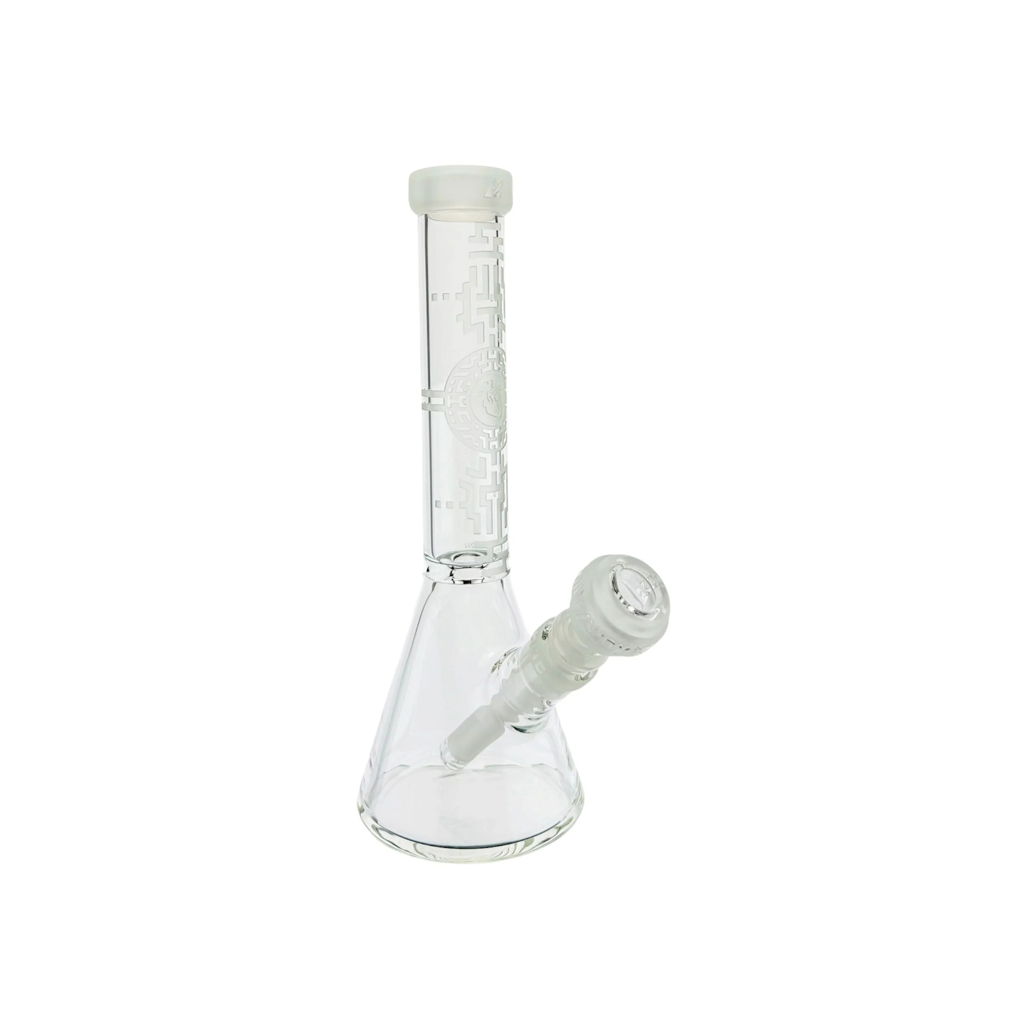 difflite - 10.5 Inch Bio-Encryption Beaker Base Bong Clear