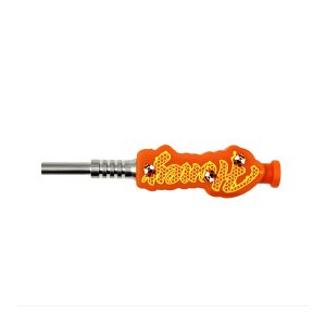 Honeycomb Nectar Sipper Silicone Titanium Straw