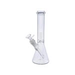Clear Beaker Glass Bong With Narrow Neck 10 Inch