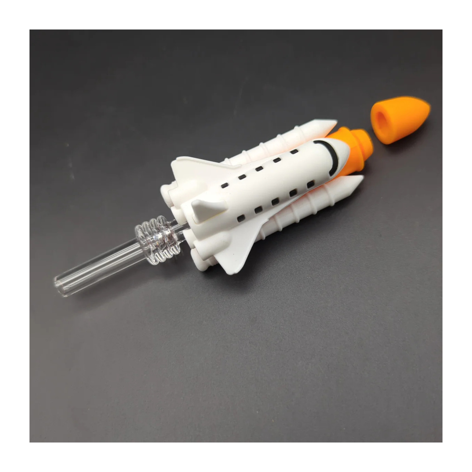 Space Shuttle Silicone Dab Straw | 6