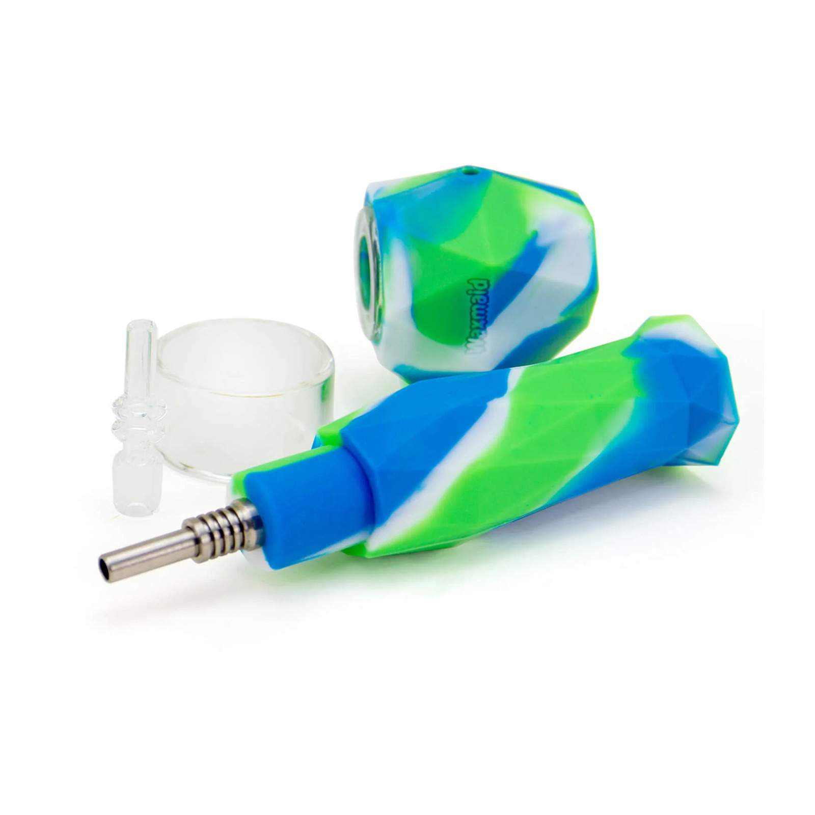 Dual-use Hand Pipe and Nectar Straw