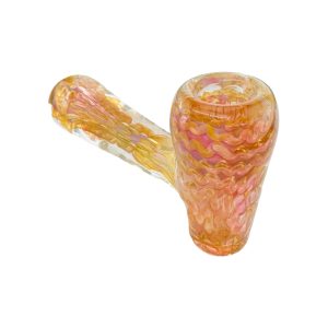Hammer Hand Pipe Medium Size Gold Fumed