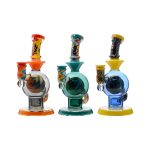 Heady Wigwag Ball Rig Opal Flower of Life Perc