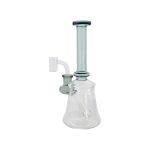 Mini Tube Dab Rig With Shadow Black Mouthpiece