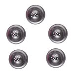 12 Holes Pipe Bowl Stainless Steel Metal Screen Replacement Bowl (5pack)
