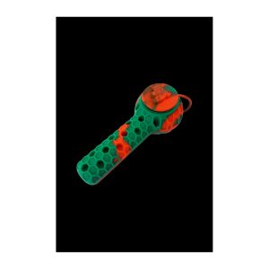 Cloud 8 Silicone 2 in 1 Honey Bee Hand Pipe & Vapor Straw