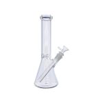 Clear Beaker Glass Bong With Narrow Neck 10 Inch