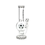difflite Glow Soccer Celebration Bubble Base Glass Water Pipe