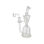 Clear Double Uptake Recycler With Sand Blasting