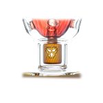 Oval Sphere Glass Dab Rig W/ Opal Triseed Perc
