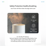 360° Essential Oil Diffuser | Non-Toxic PP Tank & Soft Night Light