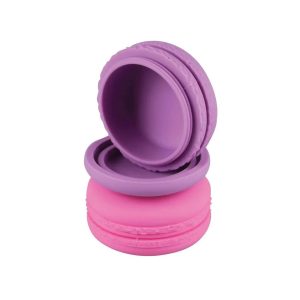 Silicone Macaron Weed Wax Container