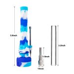 Glass Nectar Collector With Silicone Cover