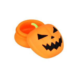 Wicked Pumpkin Silicone Dab Containers 6ct