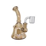 Small Metallic Amber Brown Dab Rig