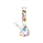 difflite Bong With Flowers & Fruit 10 Inch