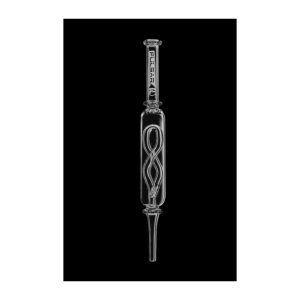 Pulsar Quartz Internal Twist Perc Nectar Collector
