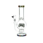 difflite Game Time Bubble Base Glass Water Pipe