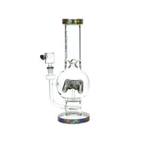 difflite Game Time Bubble Base Glass Water Pipe