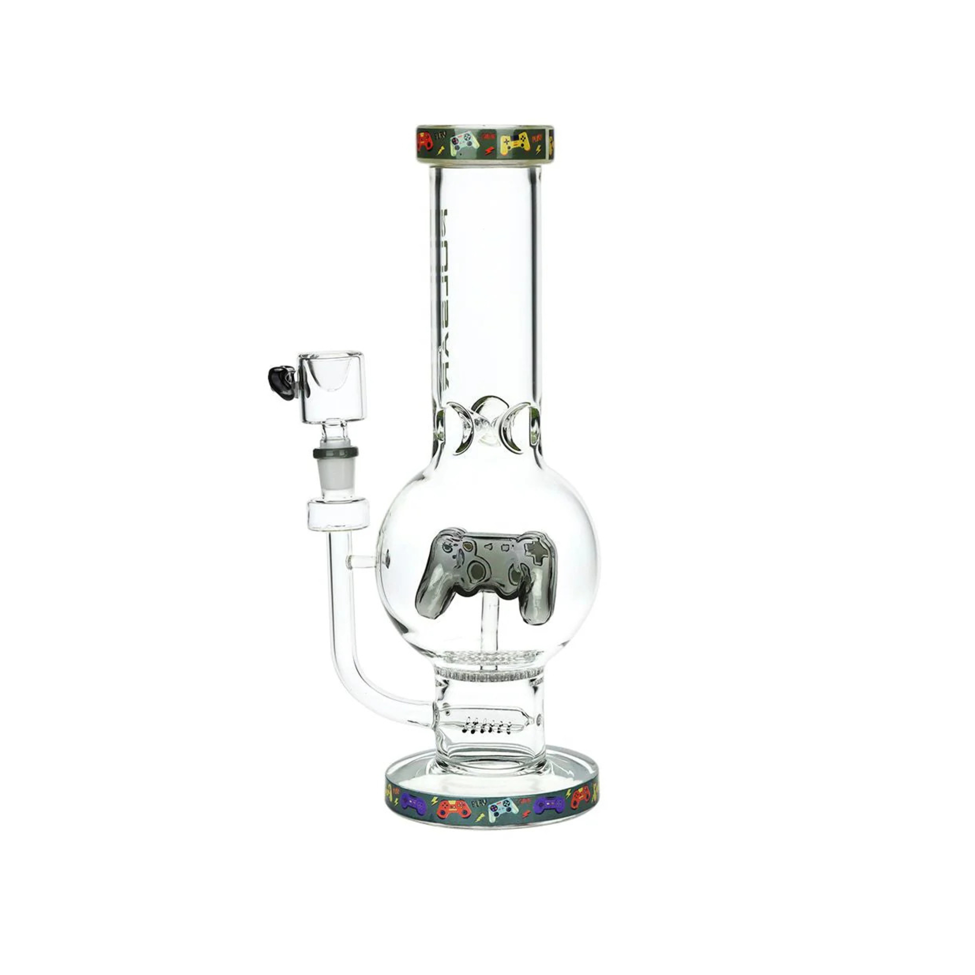 difflite Game Time Bubble Base Glass Water Pipe