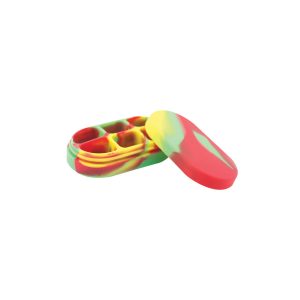 6-Compartment Silicone Concentrate Containers