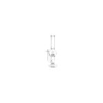 difflite Double Chamber Bubble Glass Water Pipe