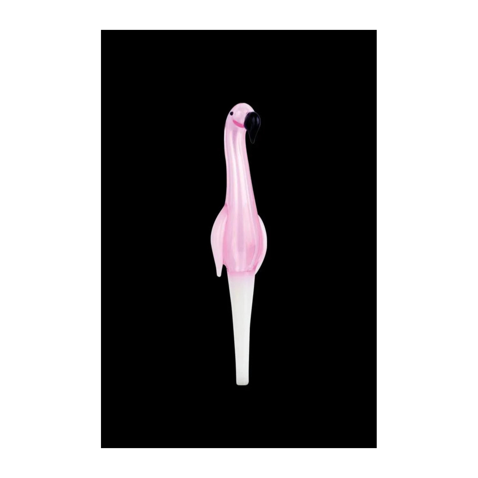 Flamingo Glass Dab Straw Collector
