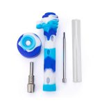 Glass Nectar Collector With Silicone Cover