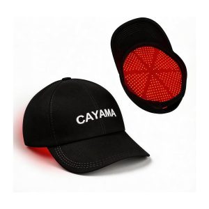 CAYAMA Red Light Hair Growth Cap for Men & Women, 528 Total Light Emitters, Full-Scalp Coverage, 660nm Red Light + NIR, Adjustable Fit, At-Home Scalp Care