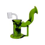difflite Silicone Dab Rig Green And Black