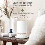 360° Essential Oil Diffuser | Non-Toxic PP Tank & Soft Night Light
