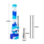 Glass Nectar Collector With Silicone Cover