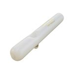 difflite - 5 Inch White Steam Roller Glass Hand Pipe