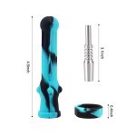 Silicone Honey Straw 14mm Titanium Tip