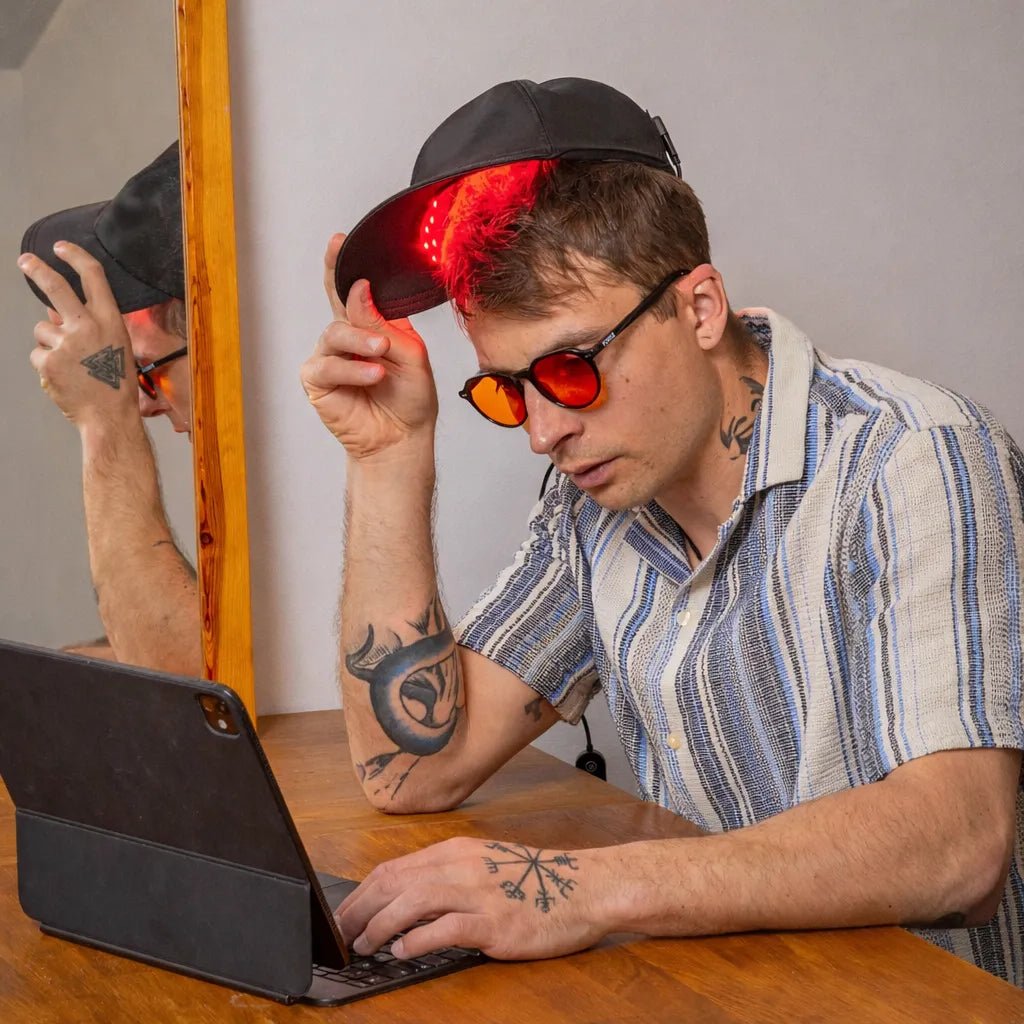 Red Light Therapy Cap for Hair Growth & Hair Loss Support