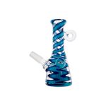 difflite 10mm Pendant Dab Rig With Blue Wig Wag Twist