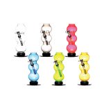 6" Acrylic Triple Bubble Bong
