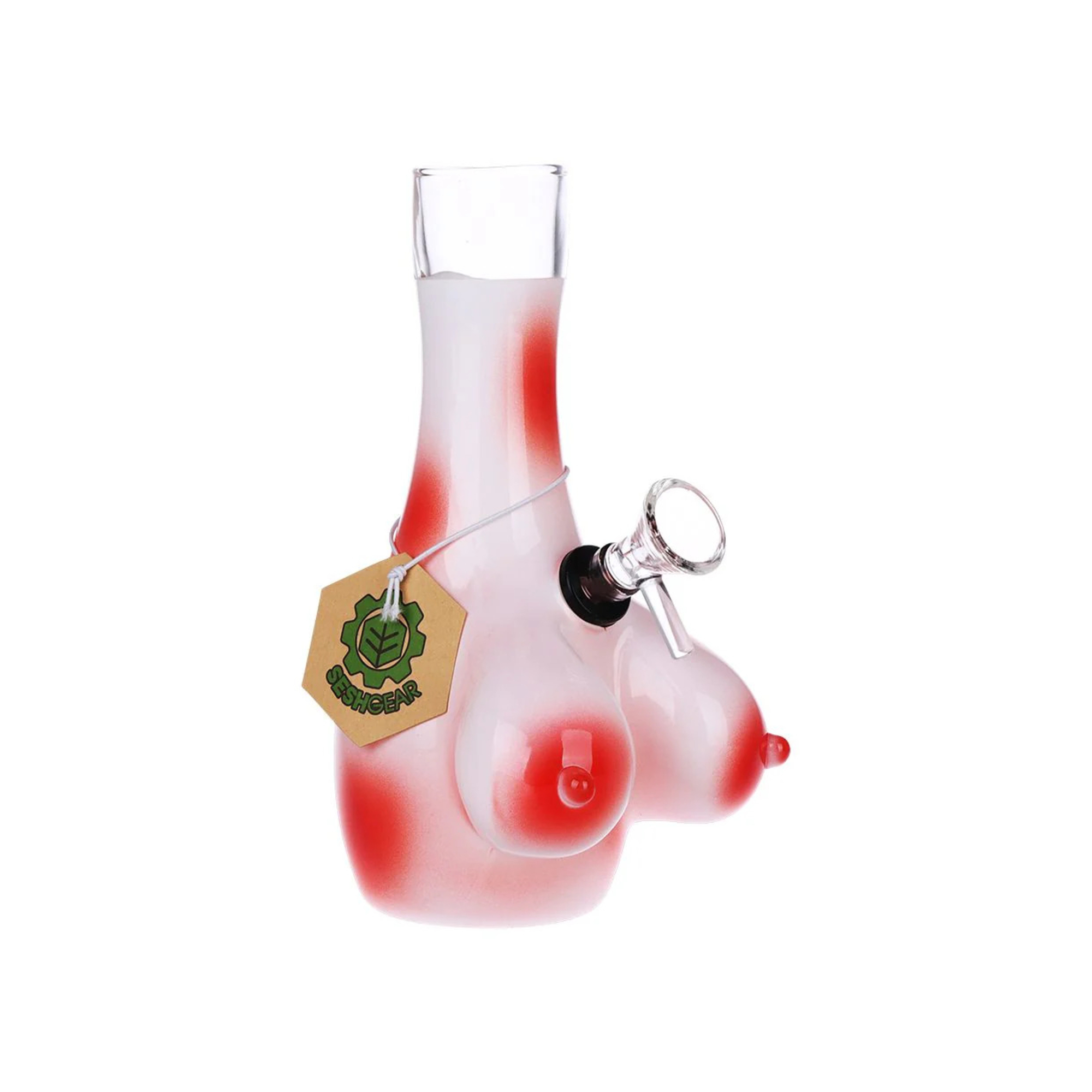 7.5" Buxom Bosom Water Bong with Grommet