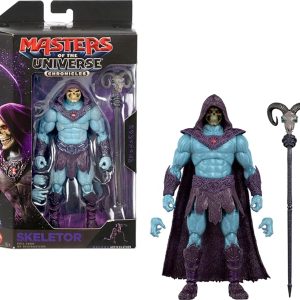 Masters of the Universe Action Figure Chronicles Skeletor, 6.5 Inch Scale 2026 Movie Accurate Villain, Deluxe Articulation