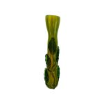 Glass Chillum Pipe - Green Ivy One Hitter