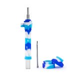 Glass Nectar Collector With Silicone Cover