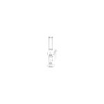 difflite Double Chamber Bubble Glass Water Pipe