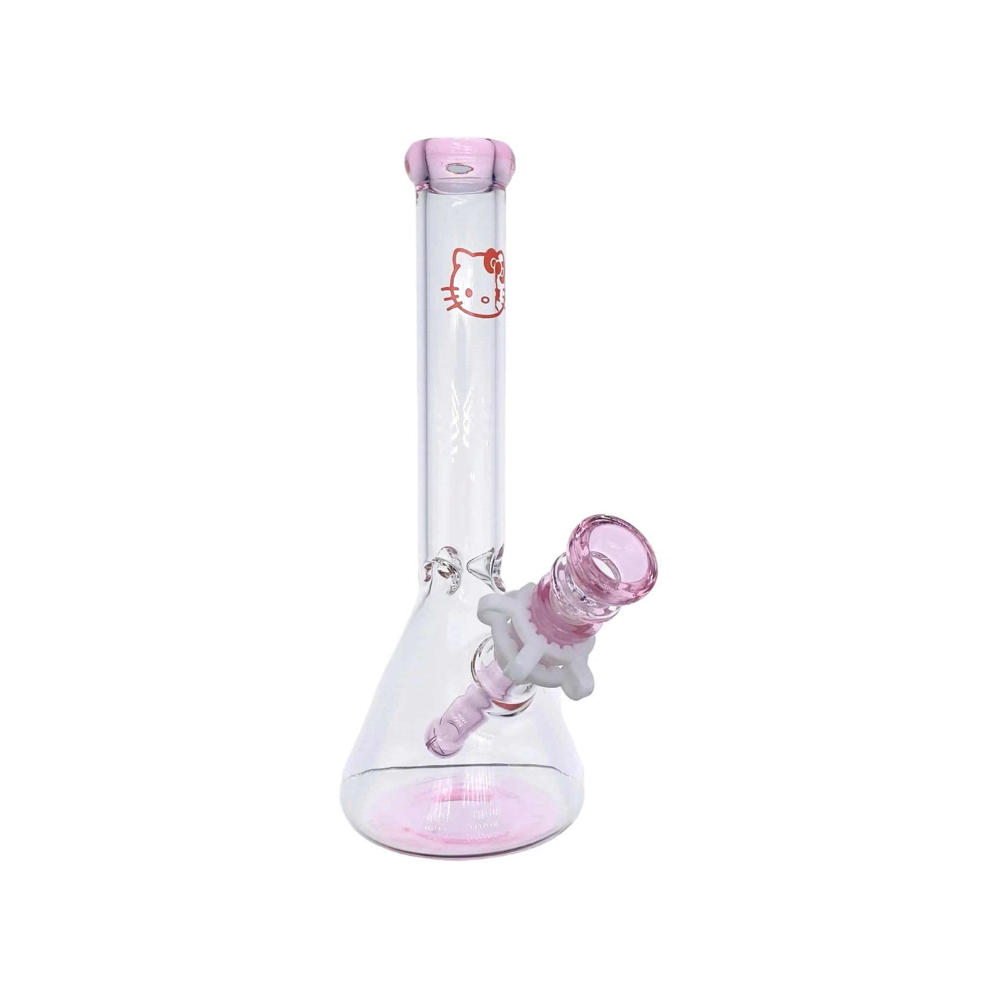 Pink difflite Beaker Bong 10 Inch