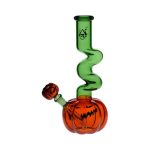 difflite Twisty And Wicked Jack-O-Lantern Glass Water Pipe