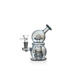 6" Mini Egg Dab Rig with Crown Perc