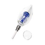 8″ Light Bulb Dab Straw Kit Tree Perc
