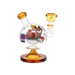 Playful Creatures Ball Glass Water Pipe