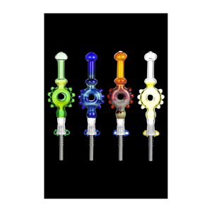 Studded Donut Dab Straw - D'Oh!