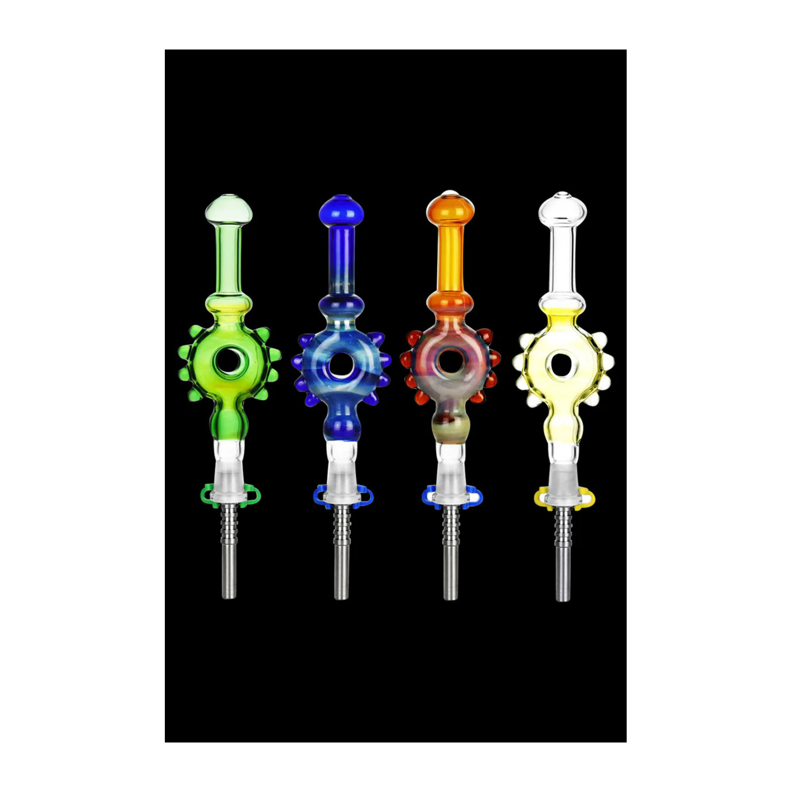Studded Donut Dab Straw - D'Oh!
